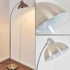 hofstein Lampadaire Poitou Nickel mat, 1 lumière
