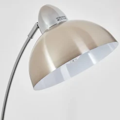hofstein Lampadaire Poitou Nickel mat, 1 lumière