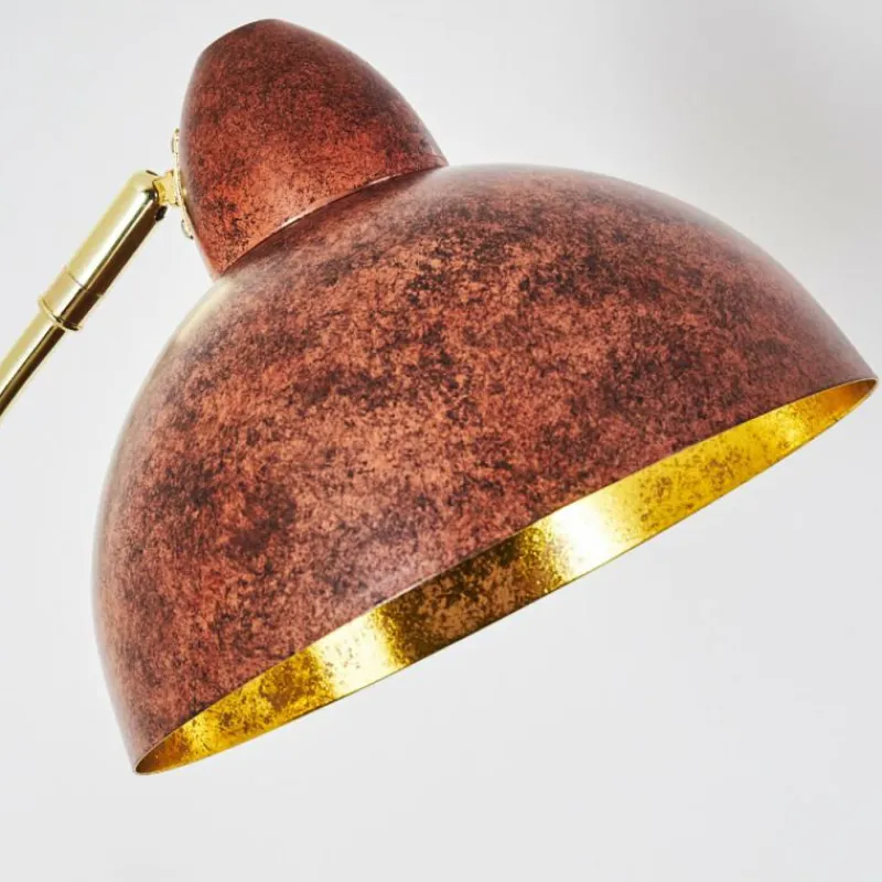 Lampes Dorées-hofstein Lampadaire Poitou Rouille, 1 lumière