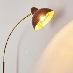 Lampes Dorées-hofstein Lampadaire Poitou Rouille, 1 lumière
