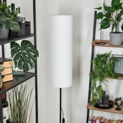 Lampes En Tissu-hofstein Lampadaire Pomancillo Noir, 1 lumière