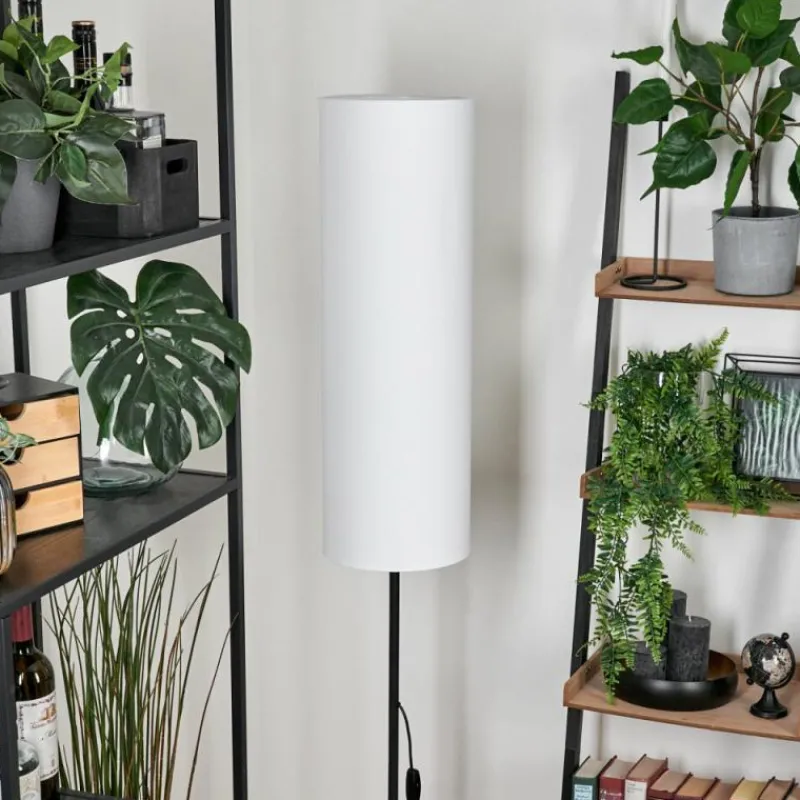 Lampes En Tissu-hofstein Lampadaire Pomancillo Noir, 1 lumière