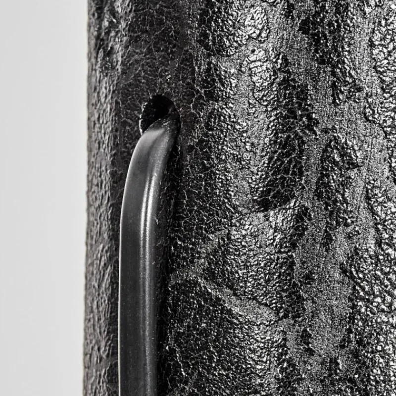 Lampes Industrielles-hofstein Lampadaire Pozos Noir, 4 lumières