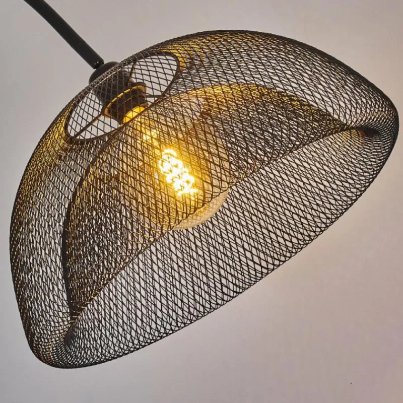 Lampes Industrielles-hofstein Lampadaire Pralo Noir, 1 lumière