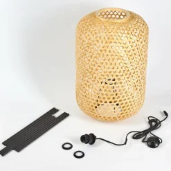 Luminaires Scandinaves-hofstein Lampadaire Quinto Noir, 1 lumière