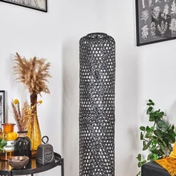 Luminaires Scandinaves-hofstein Lampadaire Quinto Noir, 4 lumières