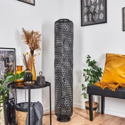 Luminaires Scandinaves-hofstein Lampadaire Quinto Noir, 4 lumières