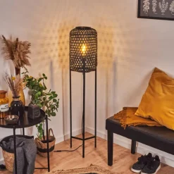 Luminaires Scandinaves-hofstein Lampadaire Quinto Noir, 1 lumière