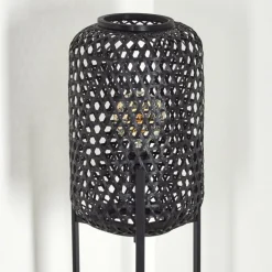 Luminaires Scandinaves-hofstein Lampadaire Quinto Noir, 1 lumière