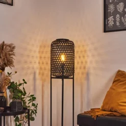Luminaires Scandinaves-hofstein Lampadaire Quinto Noir, 1 lumière