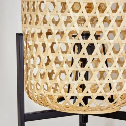 Luminaires Scandinaves-hofstein Lampadaire Quinto Noir, 1 lumière