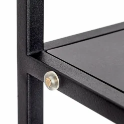 hofstein Lampadaire Ranquile LED Noir, 4 lumières