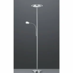 Luminaires Reality Lampadaire Reality Ackbar LED Nickel mat, 1 lumière* Éclairage Led
