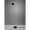 Lampes Dorées-Luminaires Reality Lampadaire Reality Adam Or, Noir, 1 lumière