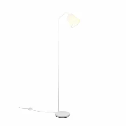 Lampes En Tissu-Luminaires Reality Lampadaire Reality BUDDY Blanc, 1 lumière