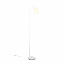 Lampes En Tissu-Luminaires Reality Lampadaire Reality BUDDY Blanc, 1 lumière