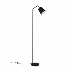 Lampes En Tissu-Luminaires Reality Lampadaire Reality BUDDY Noir, 1 lumière