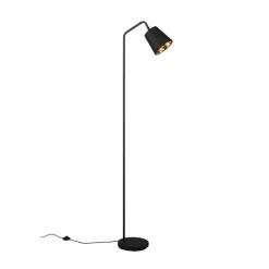 Lampes En Tissu-Luminaires Reality Lampadaire Reality BUDDY Noir, 1 lumière