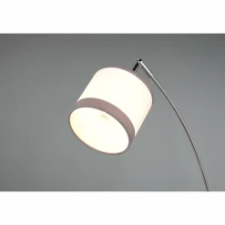 Lampes En Tissu-Luminaires Reality Lampadaire Reality DAVOS Chrome, 3 lumières