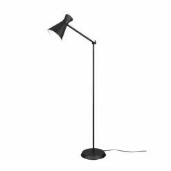 Luminaires Reality Lampadaire Reality Enzo Noir, 1 lumière* Lampadaires Et Lampes Sur Pied