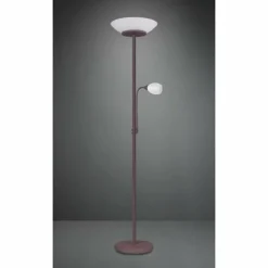 Luminaires Reality Lampadaire Reality GERRY Rouille, 3 lumières* Lampadaires Et Lampes Sur Pied