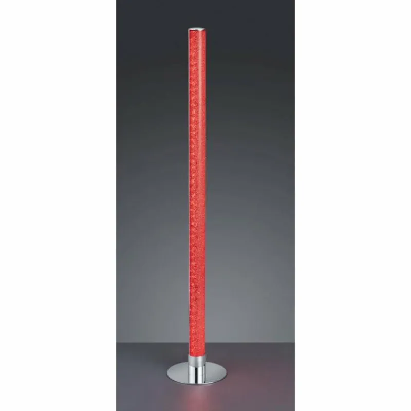 Luminaires Reality Lampadaire Reality LEIA LED Chrome, 1 lumière, Télécommandes, Changeur de couleurs* Éclairage Led