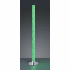 Luminaires Reality Lampadaire Reality LEIA LED Chrome, 1 lumière, Télécommandes, Changeur de couleurs* Éclairage Led