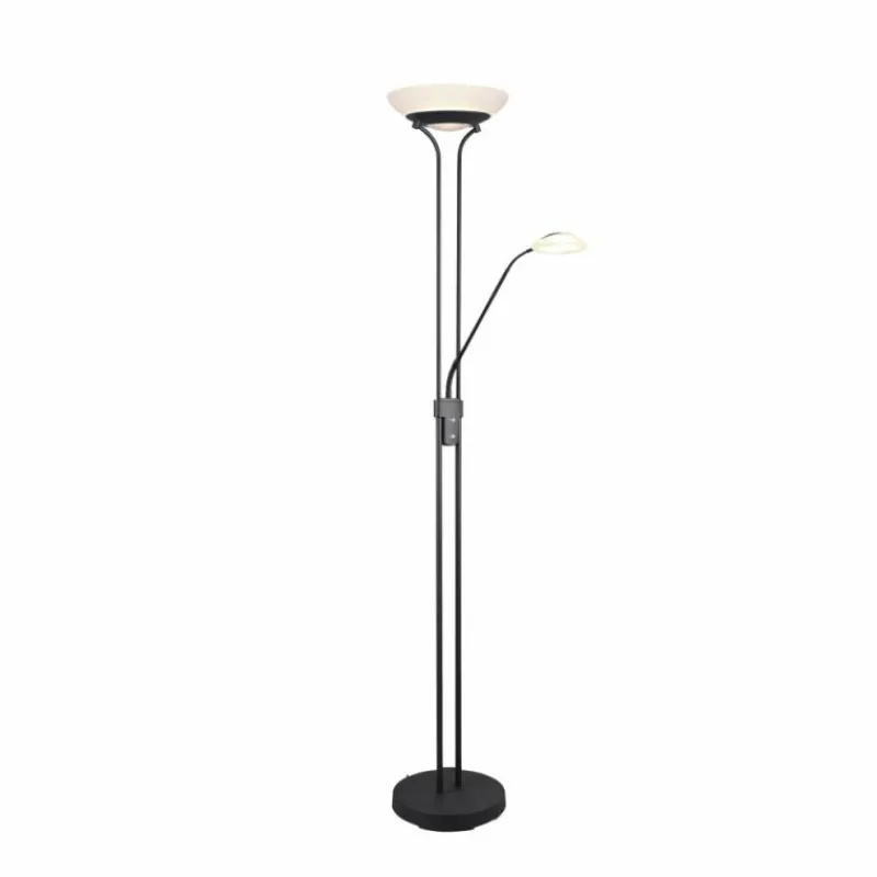 Luminaires Reality Lampadaire Reality Orson LED Noir, 2 lumières* Éclairage Led