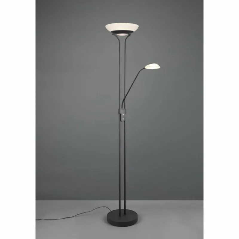 Luminaires Reality Lampadaire Reality Orson LED Noir, 2 lumières* Éclairage Led