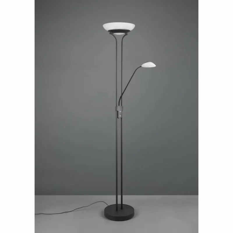 Luminaires Reality Lampadaire Reality Orson LED Noir, 2 lumières* Éclairage Led