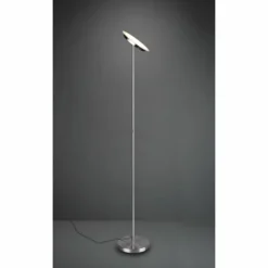 Luminaires Reality Lampadaire Reality Ponda LED Nickel mat, 1 lumière* Éclairage Led