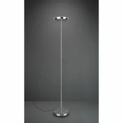 Luminaires Reality Lampadaire Reality Ponda LED Nickel mat, 1 lumière* Éclairage Led