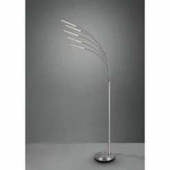 Luminaires Reality Lampadaire Reality Reed LED Nickel mat, 5 lumières* Éclairage Led
