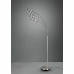 Luminaires Reality Lampadaire Reality Reed LED Nickel mat, 5 lumières* Éclairage Led