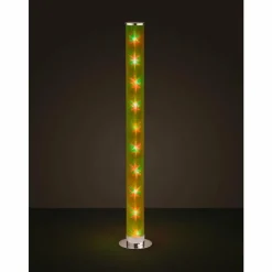 Luminaires Reality Lampadaire Reality Rico LED Chrome, 1 lumière, Télécommandes, Changeur de couleurs* Lampadaires Et Lampes Sur Pied