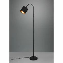 Lampes En Tissu-Luminaires Reality Lampadaire Reality Tommy Noir, 1 lumière