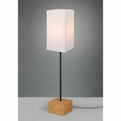 Lampes En Tissu-Luminaires Reality Lampadaire Reality Woody Écru, 1 lumière