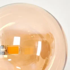 hofstein Lampadaire Remaisnil Ambre, 6 lumières