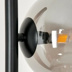 hofstein Lampadaire Remaisnil Fumé, 6 lumières