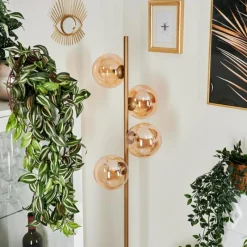 hofstein Lampadaire Remaisnil Laiton, 4 lumières