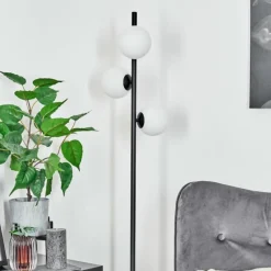 hofstein Lampadaire Remaisnil Noir, 3 lumières