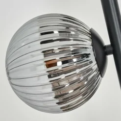 hofstein Lampadaire Remaisnil Noir, 3 lumières