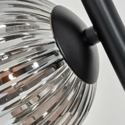 hofstein Lampadaire Remaisnil Noir, 3 lumières