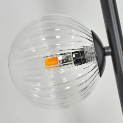 hofstein Lampadaire Remaisnil Noir, 3 lumières