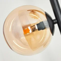 hofstein Lampadaire Remaisnil Noir, 3 lumières