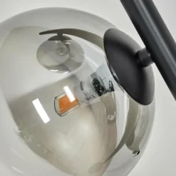 hofstein Lampadaire Remaisnil Noir, 3 lumières