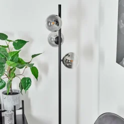 hofstein Lampadaire Remaisnil Noir, 3 lumières