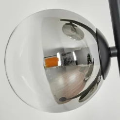 hofstein Lampadaire Remaisnil Noir, 3 lumières