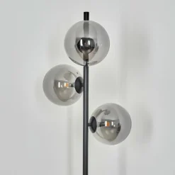 hofstein Lampadaire Remaisnil Noir, 3 lumières