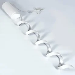 hofstein Lampadaire Rezat LED Argenté, Blanc, 1 lumière